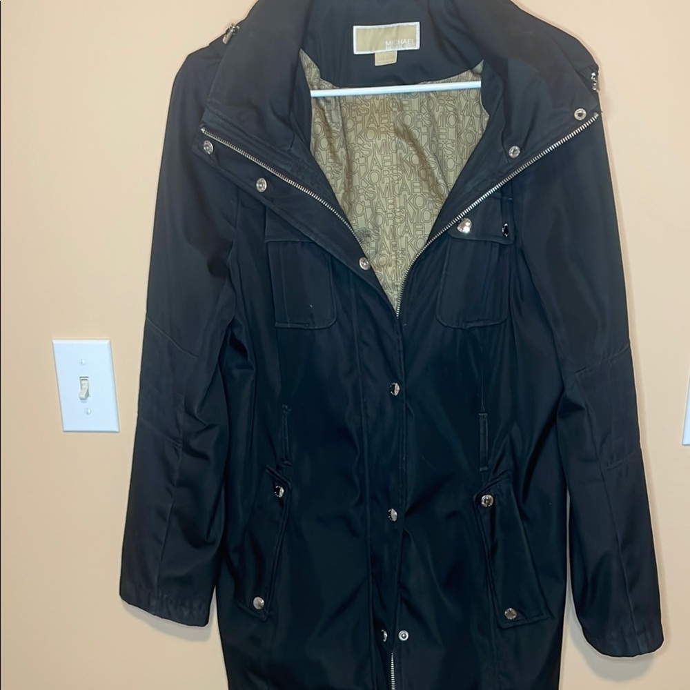 Women's Black Hooded Jacket